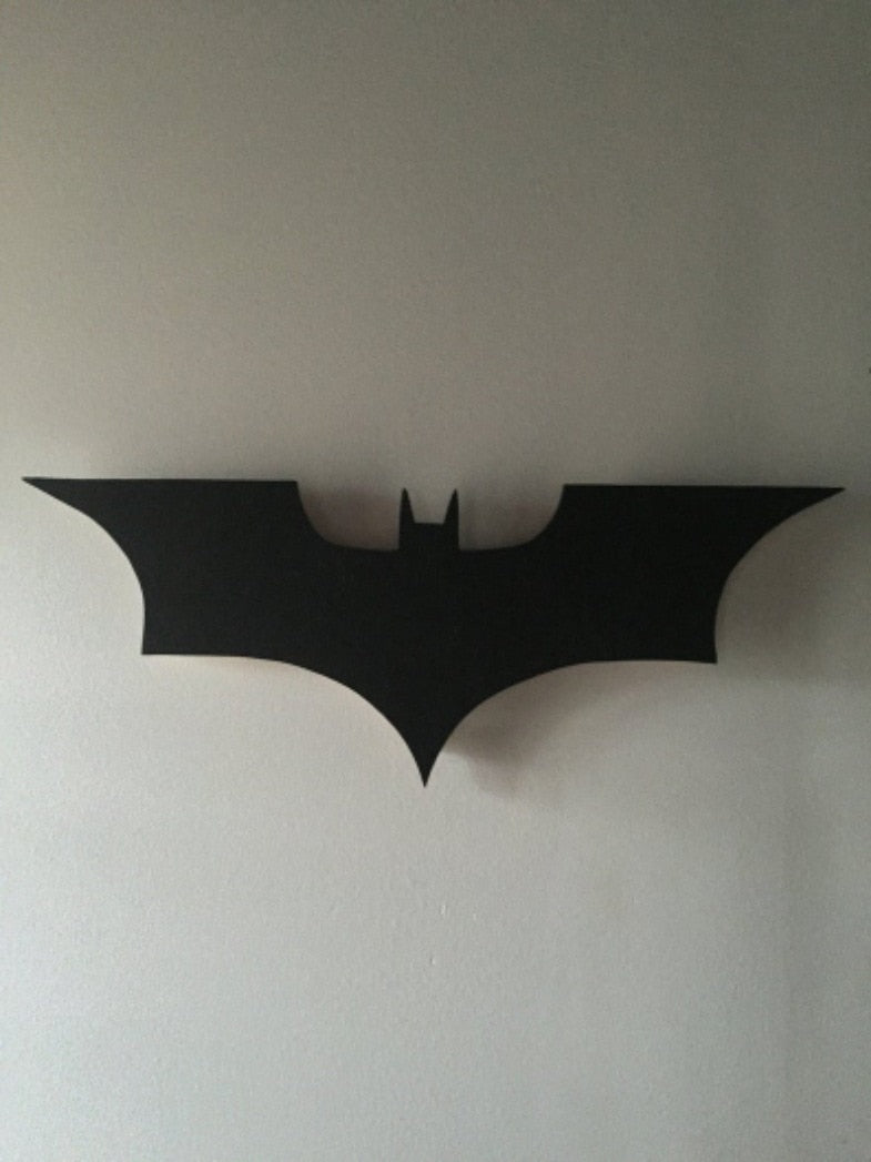 Lámpara LED de pared Batman con mando a distancia inalámbrico y cambio de color