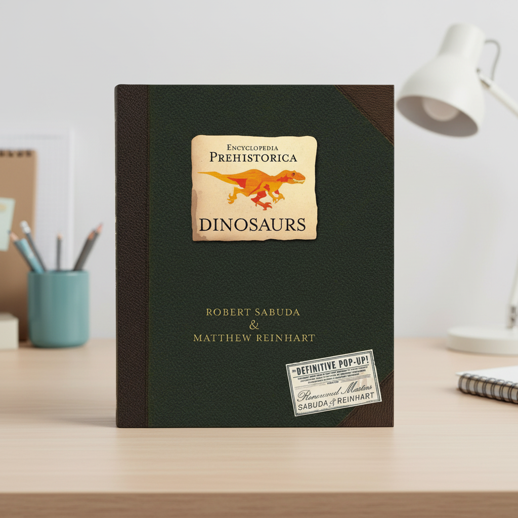 Libro pop-up 3D de dinosaurios