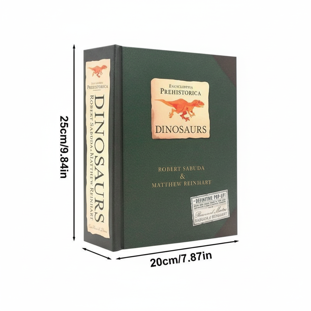 Libro pop-up 3D de dinosaurios