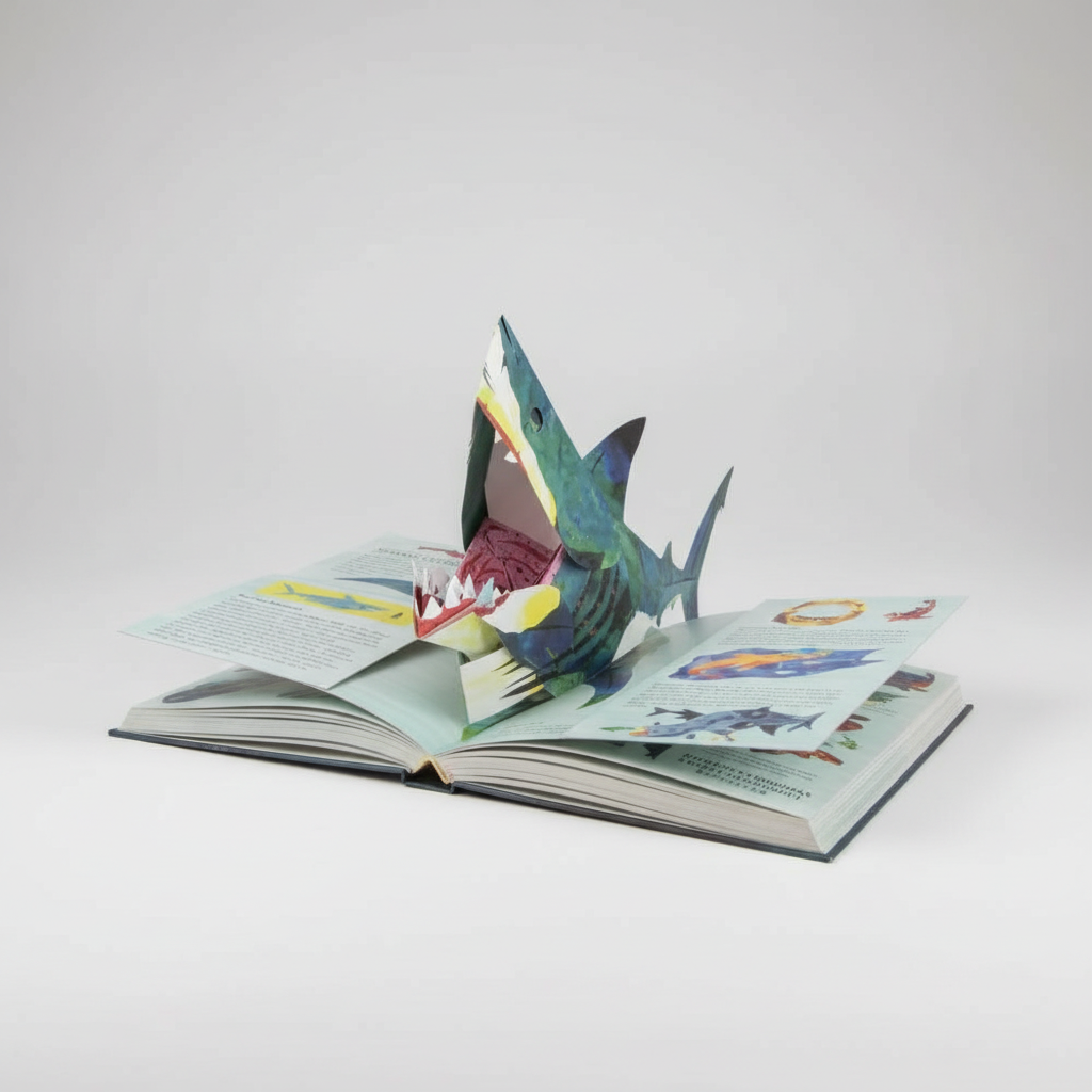 Libro pop-up 3D de dinosaurios