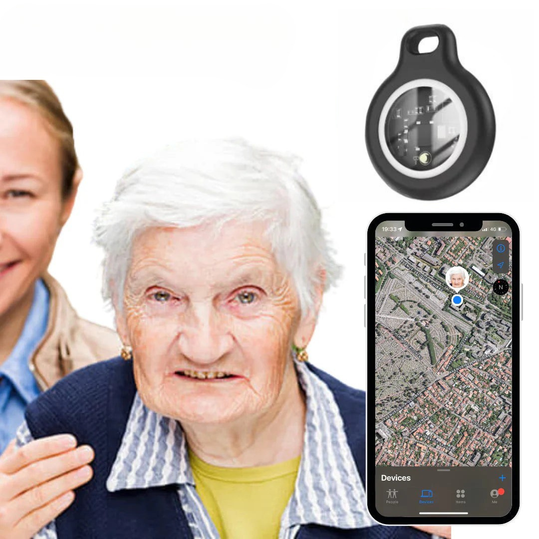 Localizador GPS para mayores: resistente al agua, sin coste mensual