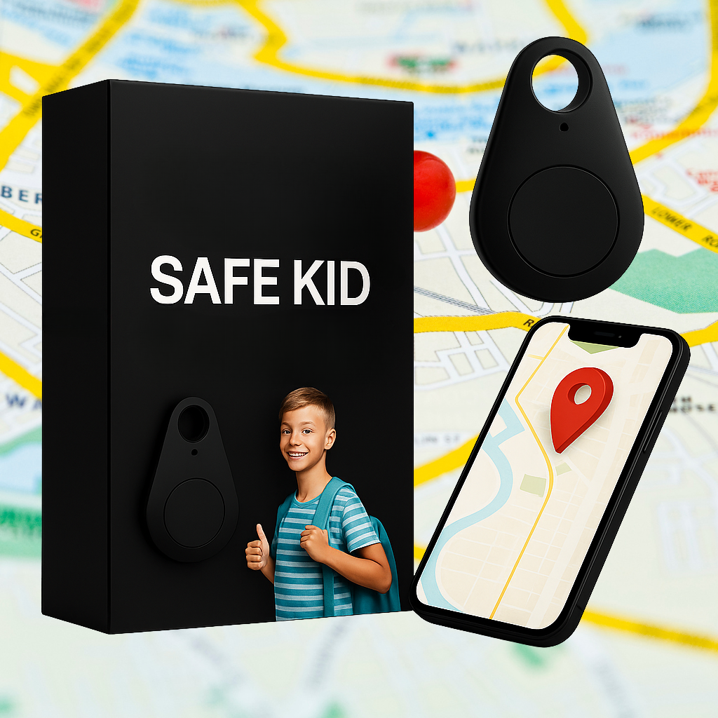 Localizador GPS para niños con ubicación en tiempo real y alerta SOS