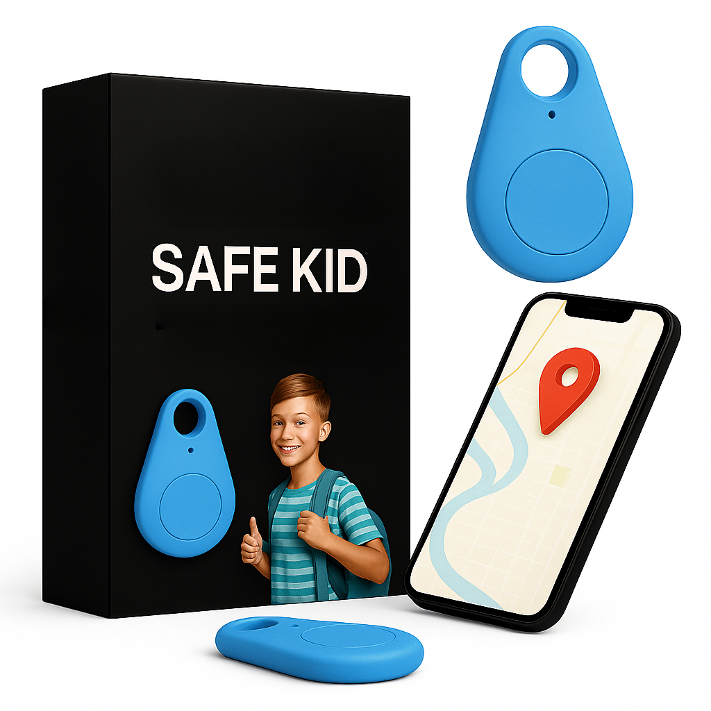 Localizador GPS para niños con ubicación en tiempo real y alerta SOS