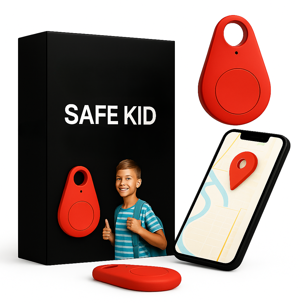 Localizador GPS para niños con ubicación en tiempo real y alerta SOS