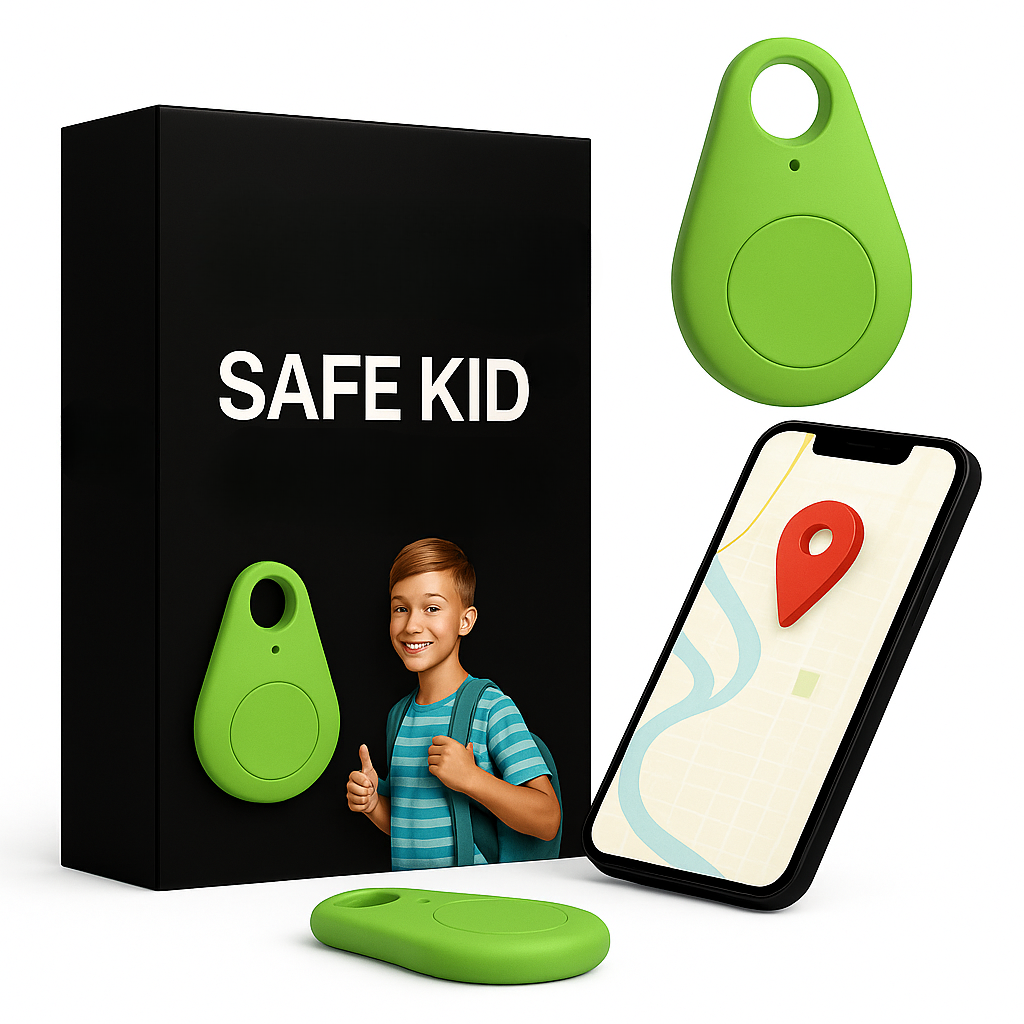 Localizador GPS para niños con ubicación en tiempo real y alerta SOS