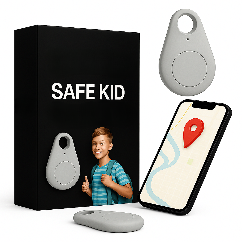 Localizador GPS para niños con ubicación en tiempo real y alerta SOS