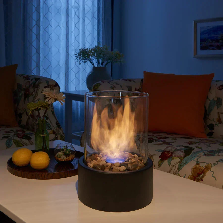 LumiFlame - Chimenea portátil moderna