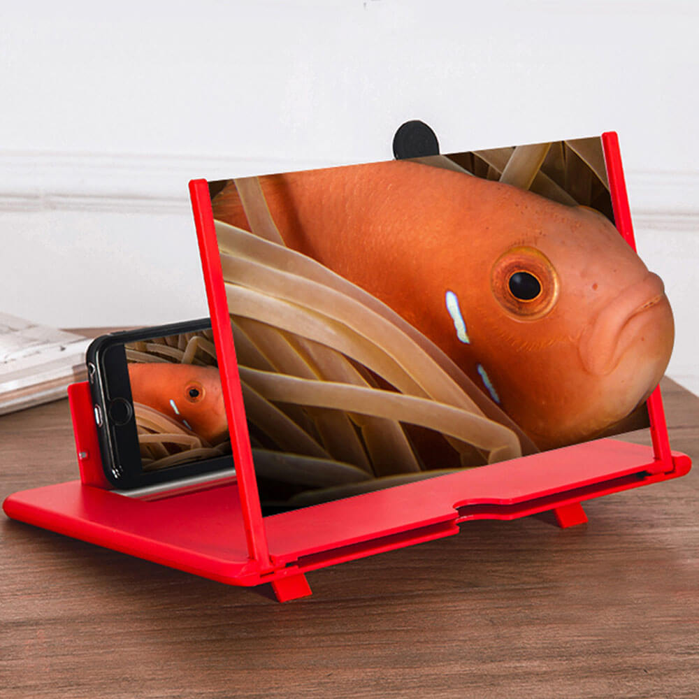Lupa amplificadora de pantalla móvil | Plegable y cómoda para la vista