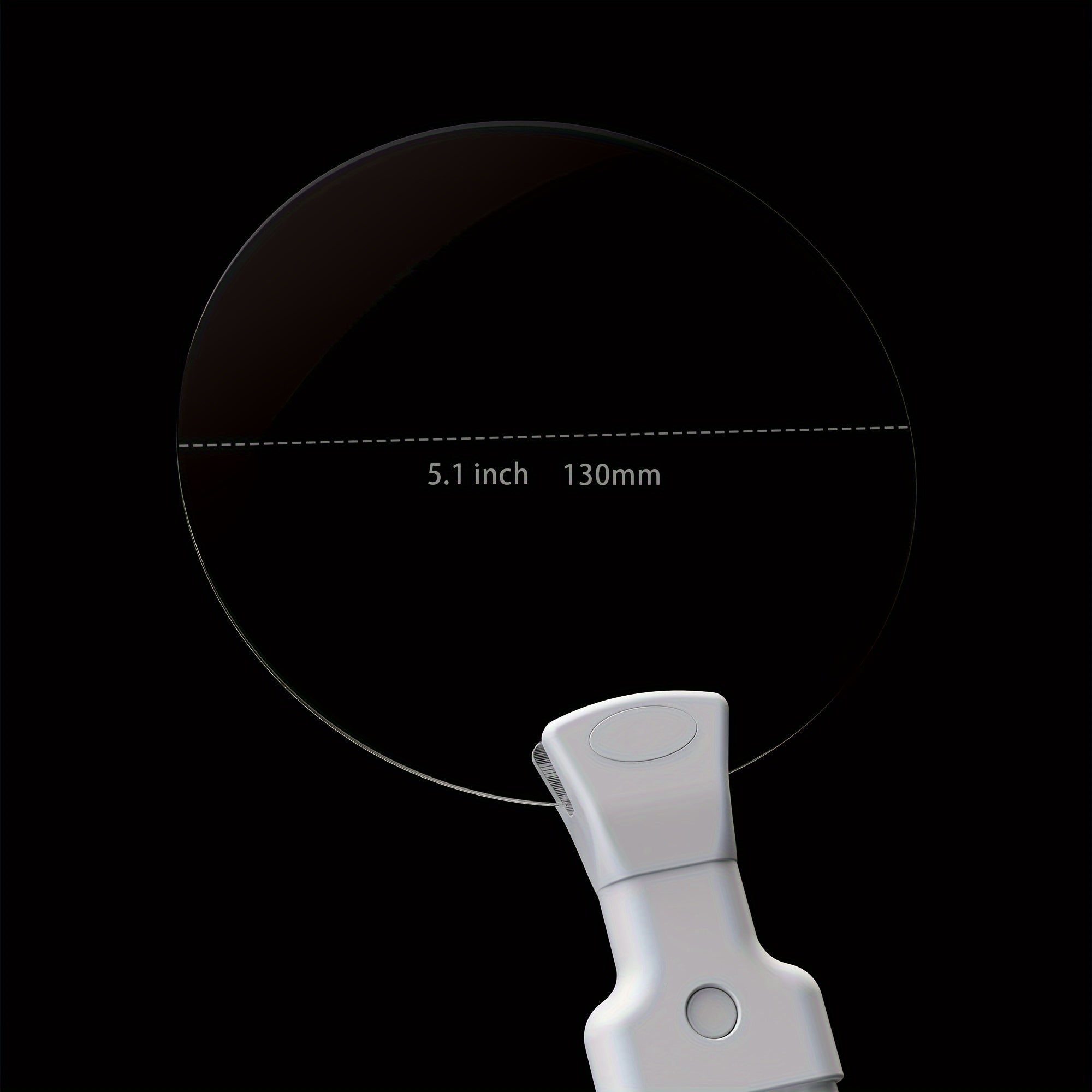 Lupa de Aumento con Cordón para el Cuello - Aumento 5X para Lectura