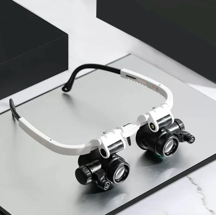 Lupas LED regulables para trabajos de precisión y hobby