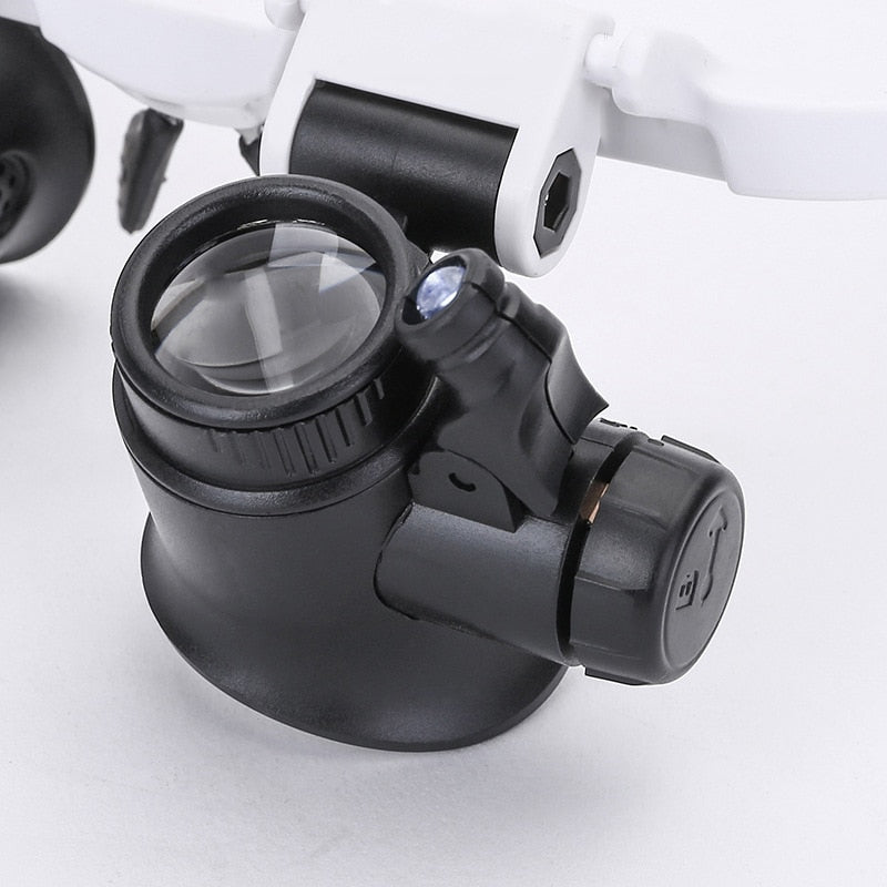 Lupas LED regulables para trabajos de precisión y hobby
