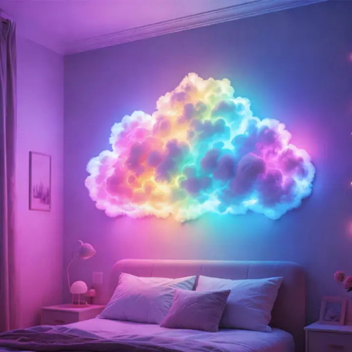 Luz LED mágica de nube — Sumérgete en la tranquilidad mágica y momentos encantadores de bienestar