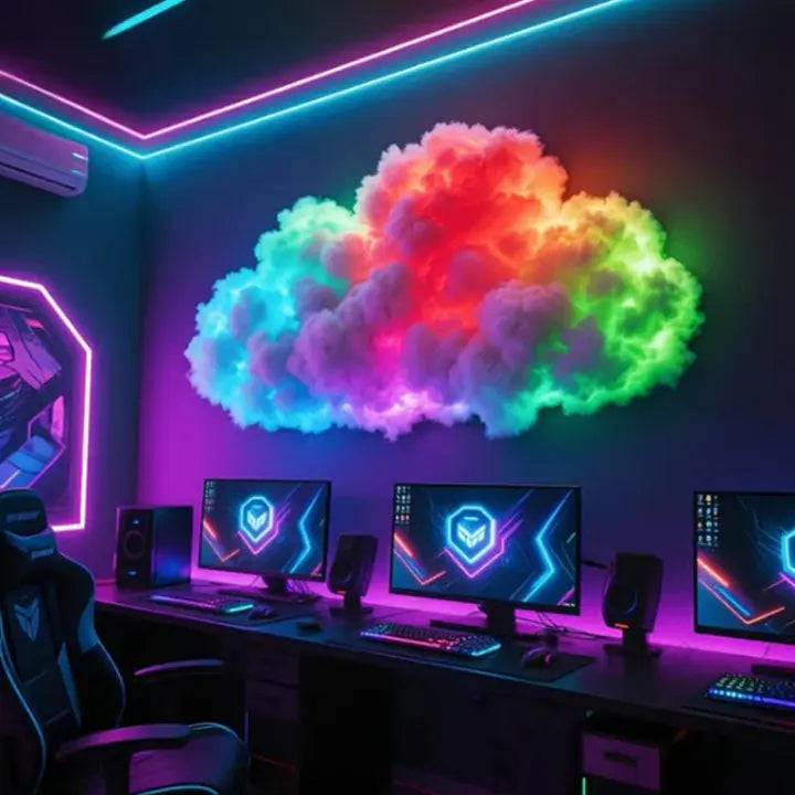 Luz LED mágica de nube — Sumérgete en la tranquilidad mágica y momentos encantadores de bienestar