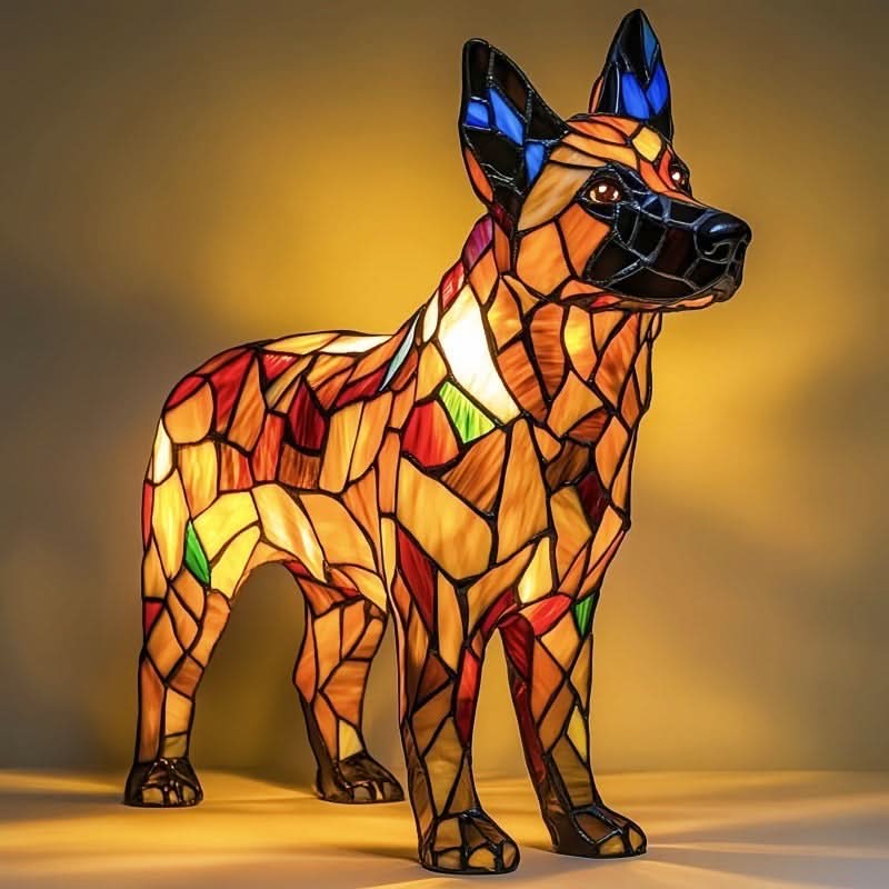 Luz nocturna con diseño de mascota | Luz cálida | Alimentación USB con interruptor | GlowPaws