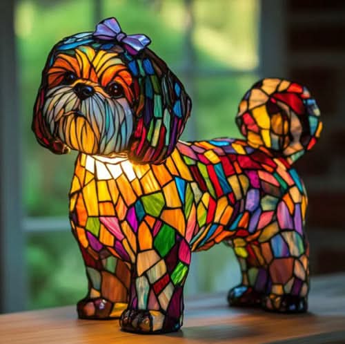 Luz nocturna con diseño de mascota | Luz cálida | Alimentación USB con interruptor | GlowPaws