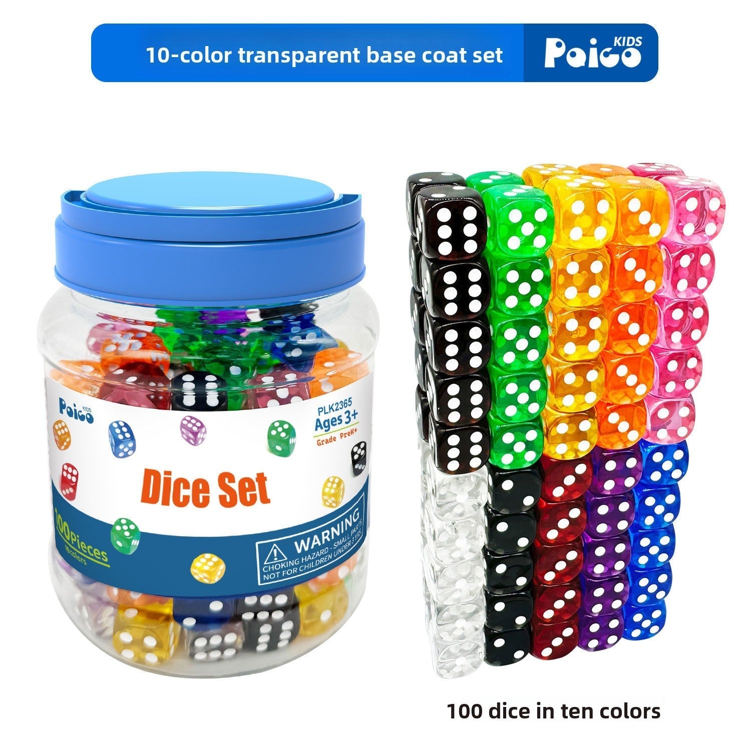 Manipulativos para contar, conjuntos de letras y opciones de cubetas de actividades