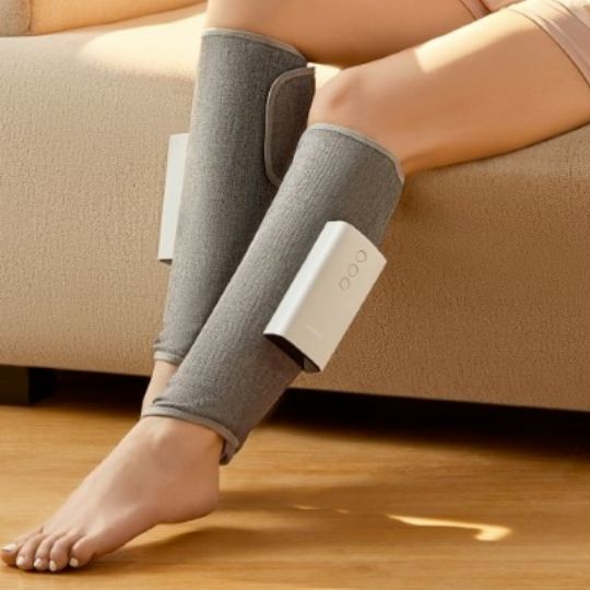 Masajeador de piernas con calor para una relajación total