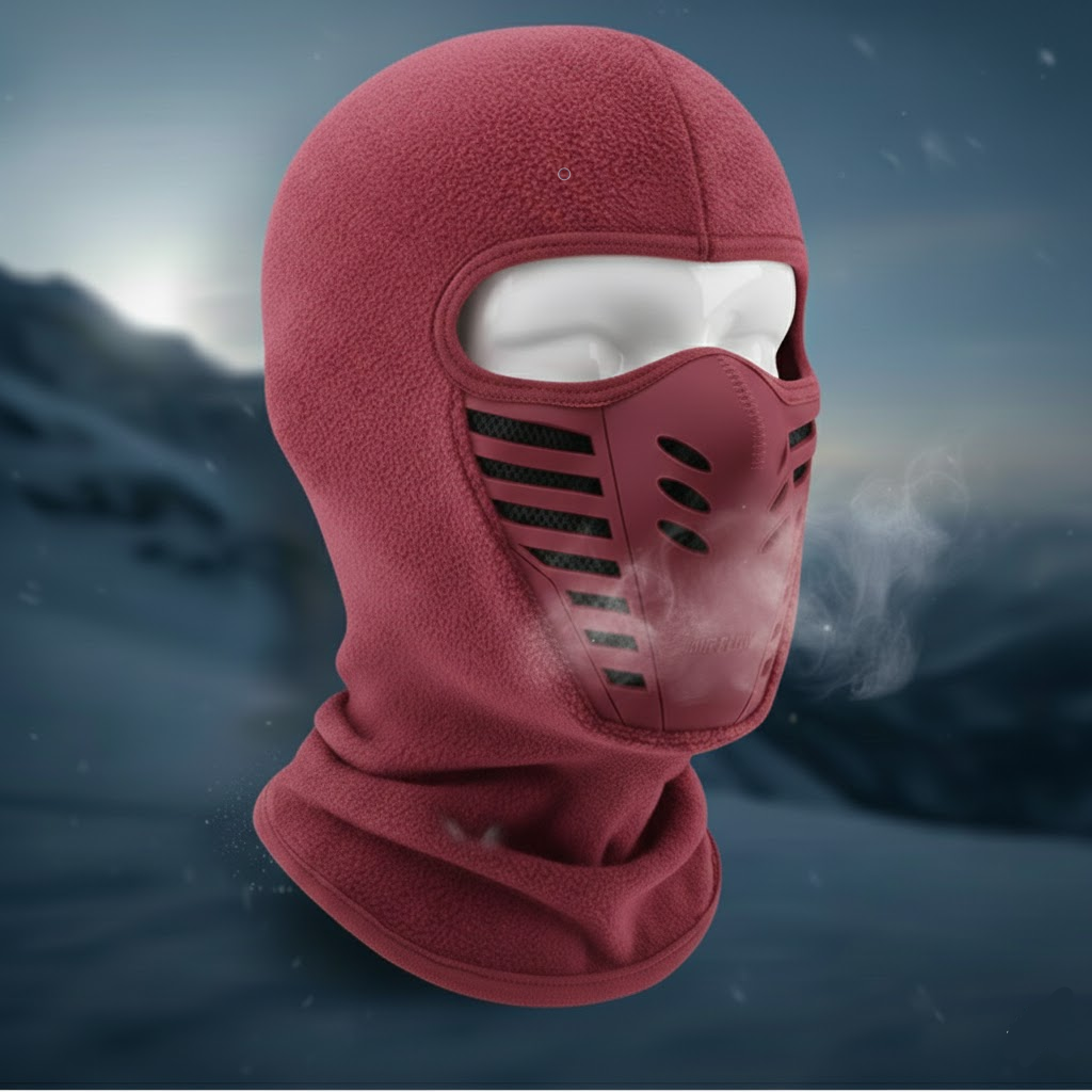 Máscara facial térmica cortavientos de invierno para deportes al aire libre