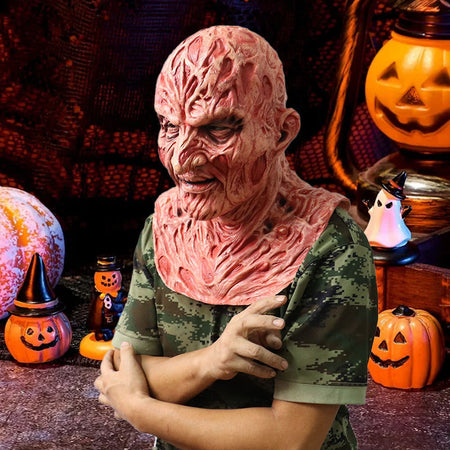 Máscara terrorífica de Freddy para Halloween