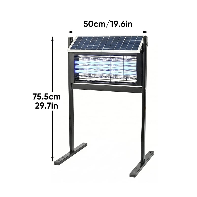 Mata insectos solar potente para exterior