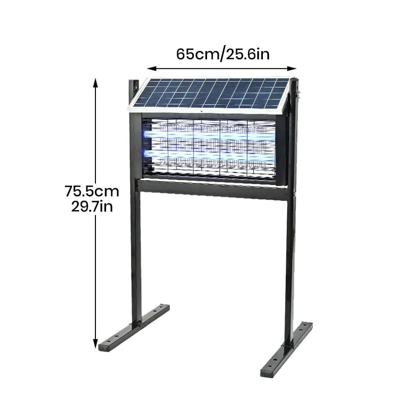 Mata insectos solar potente para exterior
