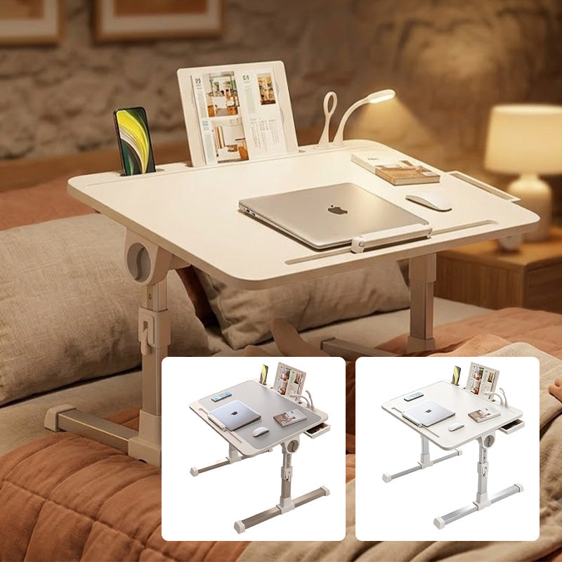 Mesa de regazo ajustable con luz de DESCUENTOSMAX