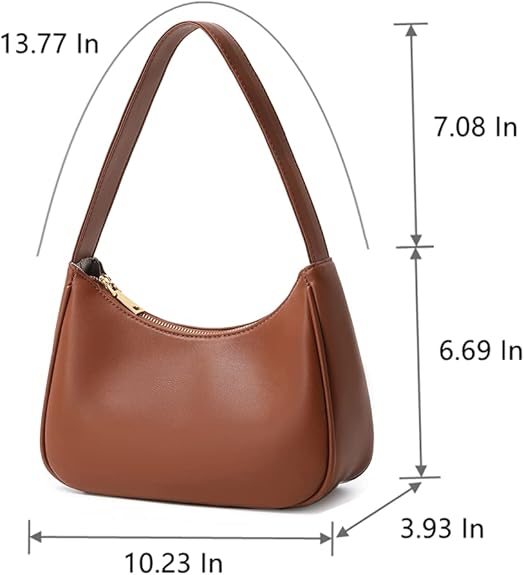 Mini bolso hobo con cremallera Sabrina