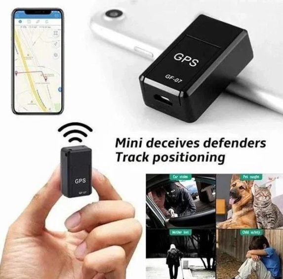 Mini localizador GPS magnético con seguimiento global