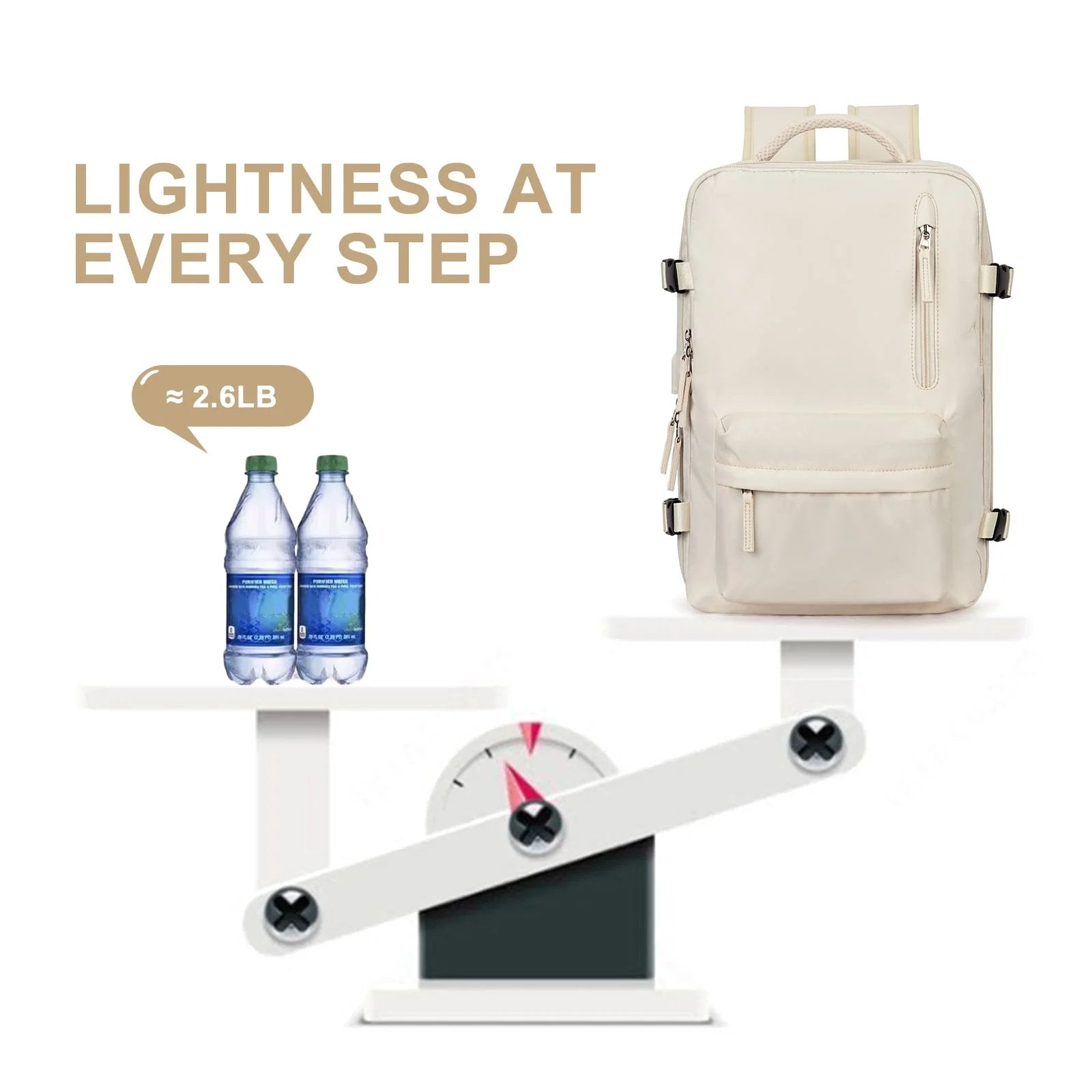Mochila de viaje para mujer Travelliva 35 L