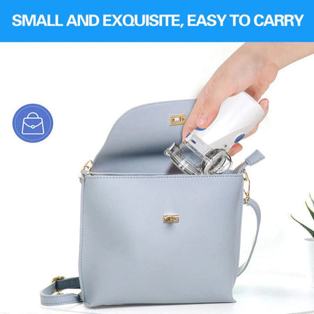 Nebulizador de malla ultrasónico portátil, compacto y silencioso para uso personal