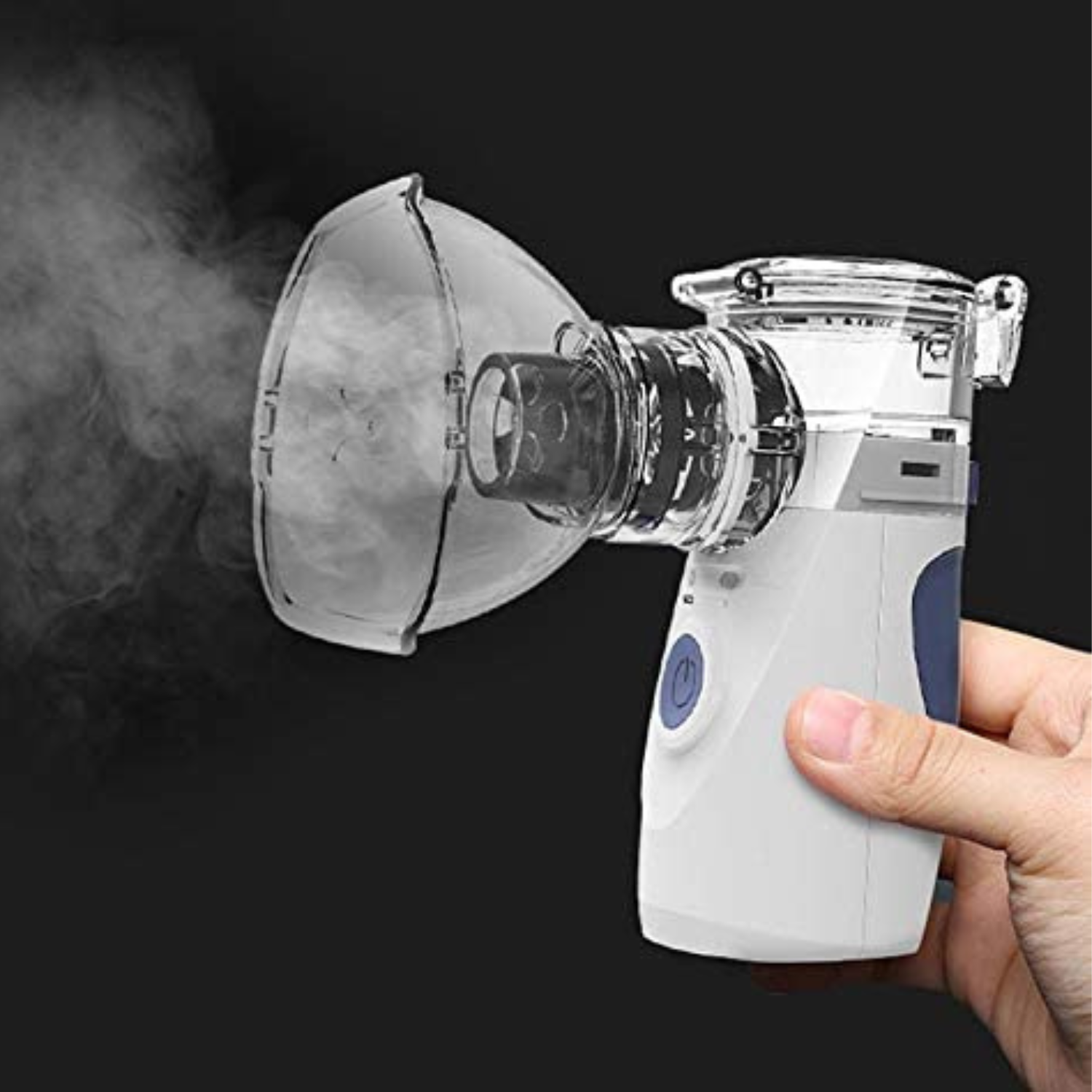 Nebulizador ultrasónico portátil BreezeNova con batería recargable para casa o viaje