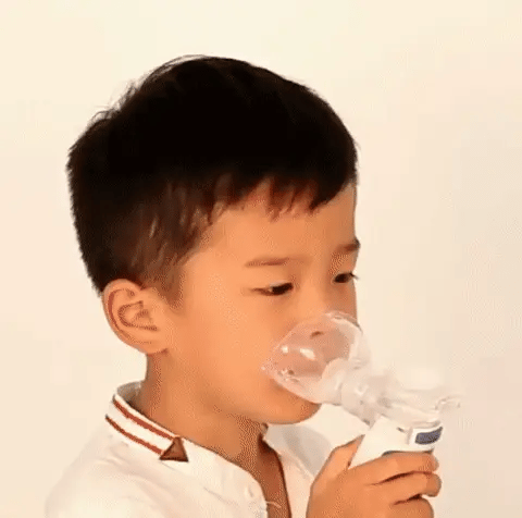 Nebulizador ultrasónico portátil BreezeNova con batería recargable para casa o viaje