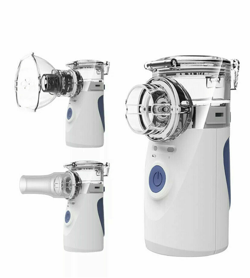 Nebulizador ultrasónico portátil BreezeNova con batería recargable para casa o viaje
