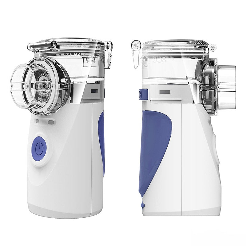 Nebulizador ultrasónico portátil BreezeNova con batería recargable para casa o viaje