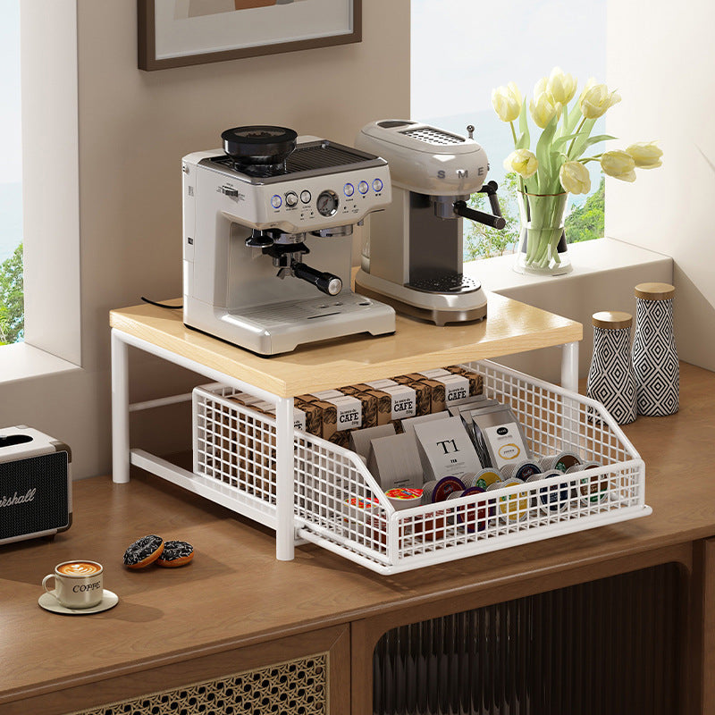 Organizador de encimera de cocina con cajones