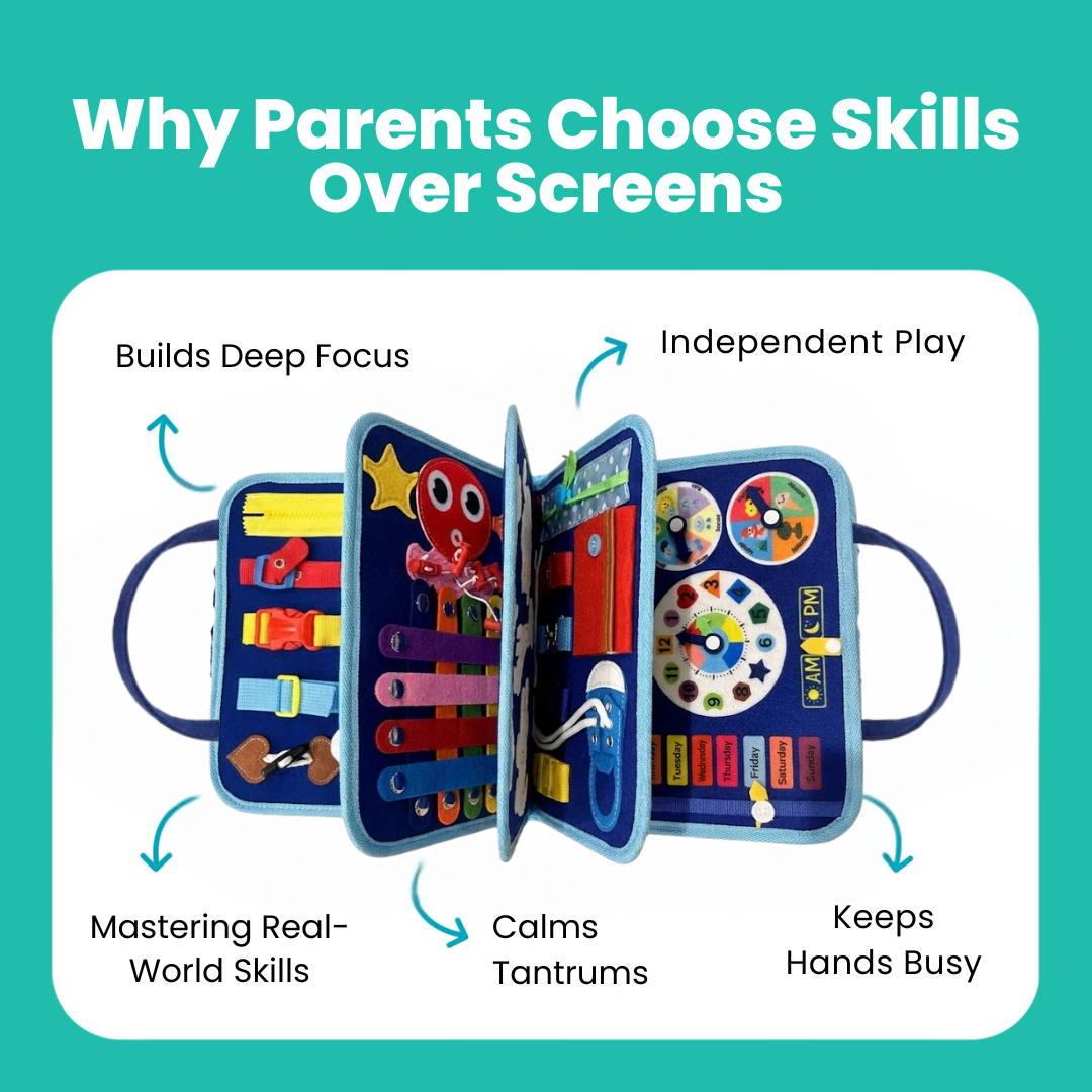 Panel sensorial Montessori DESCUENTOSMAX
