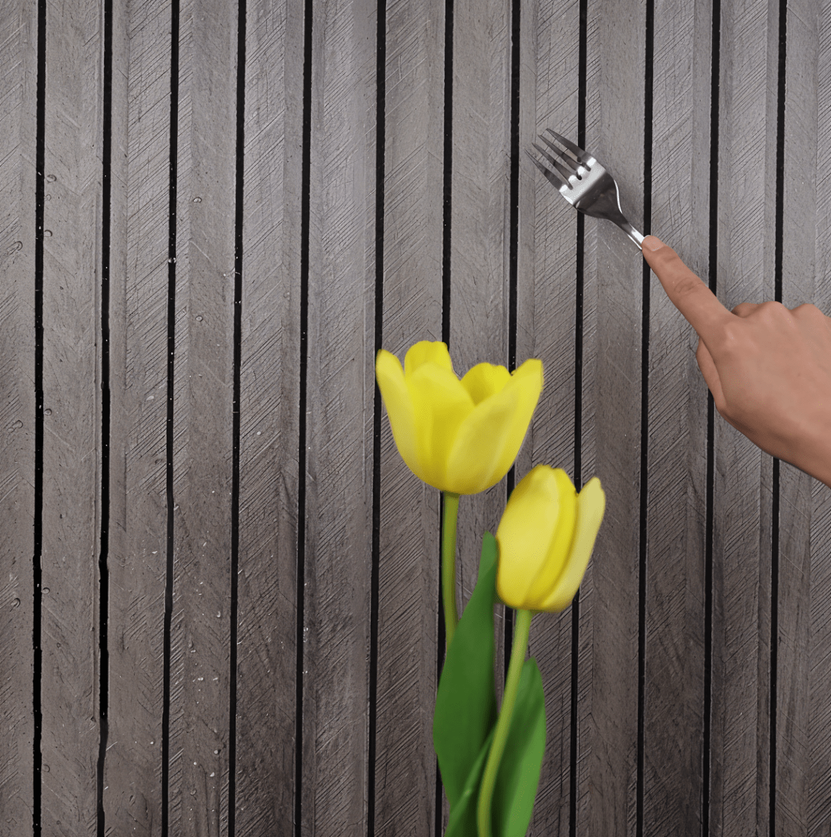 Paneles autoadhesivos efecto madera para diseño de paredes
