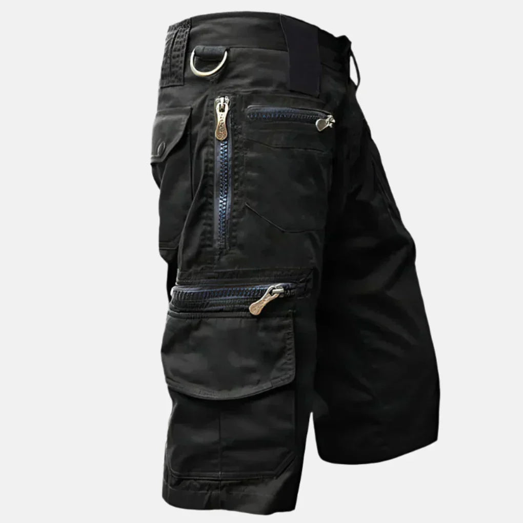 Pantalones cortos cargo multibolsillos resistentes