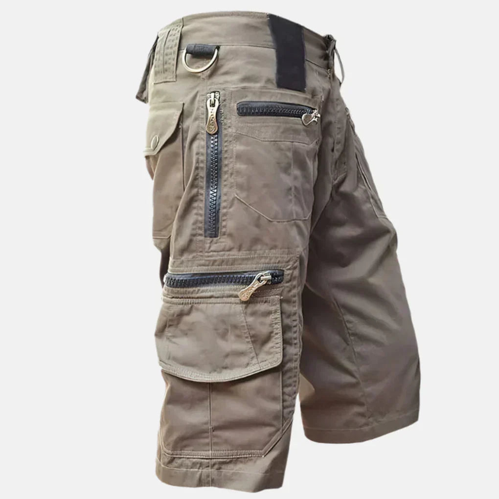 Pantalones cortos cargo multibolsillos resistentes