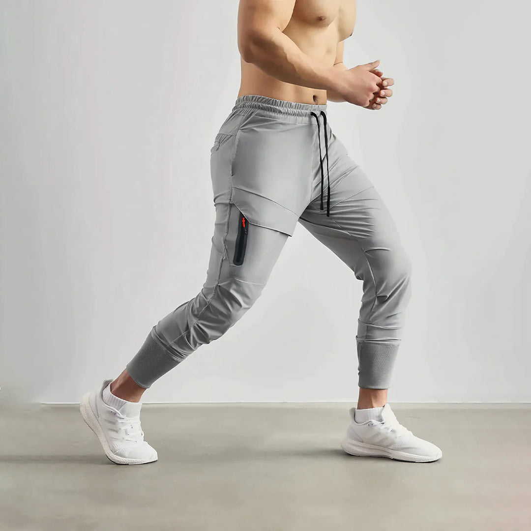 Pantalones jogger para hombre – tejido elástico en 4 direcciones, ligeros