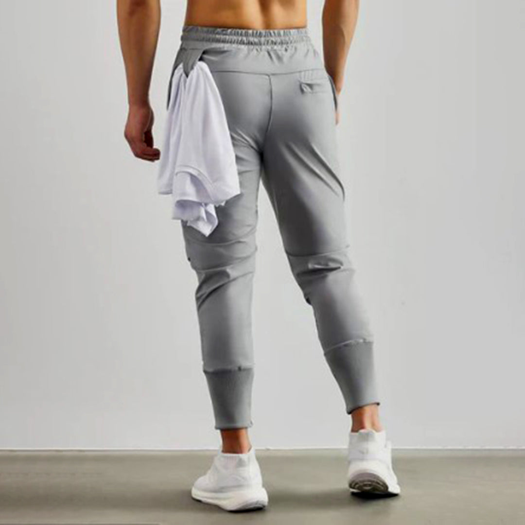 Pantalones jogger para hombre – tejido elástico en 4 direcciones, ligeros
