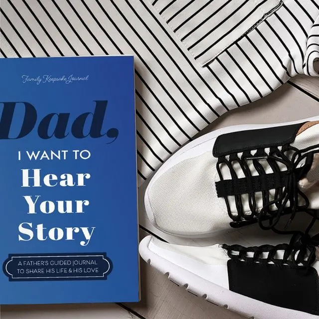 Papá, quiero escuchar tu historia | Libro edición Heritage | Más de 250 preguntas
