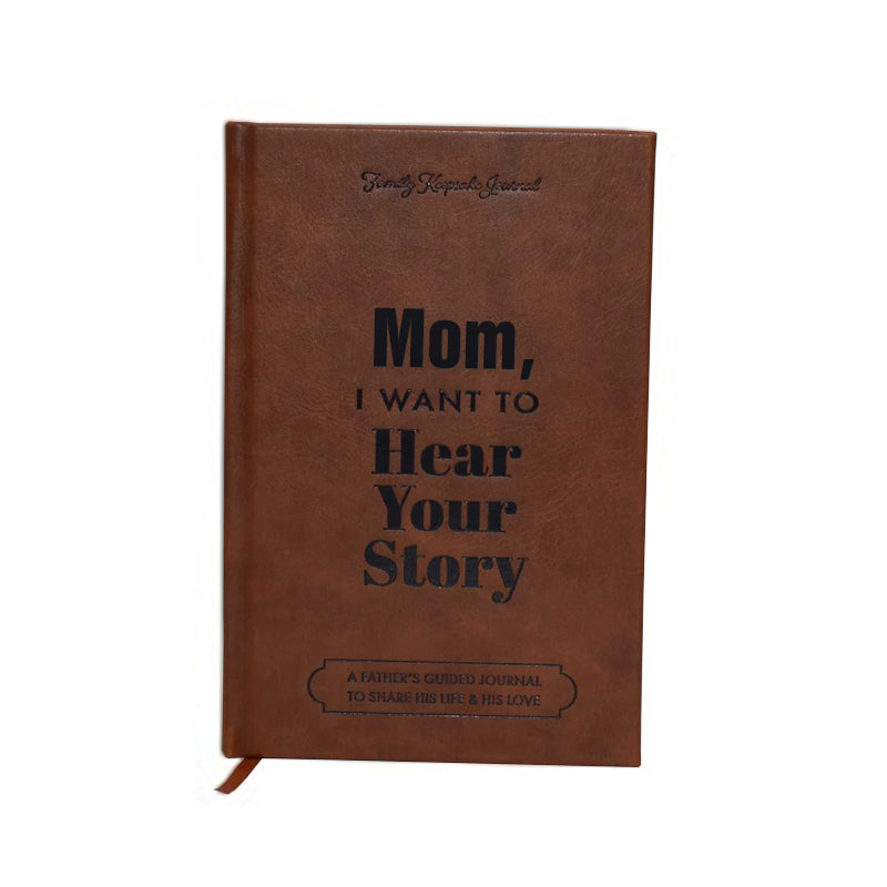 Papá, quiero escuchar tu historia | Libro edición Heritage | Más de 250 preguntas