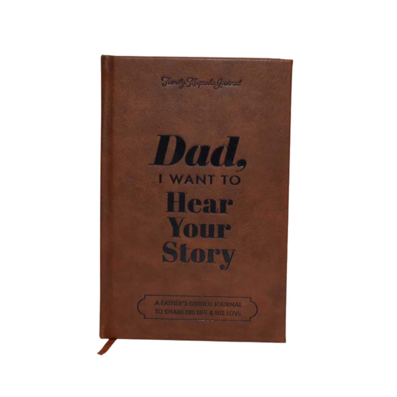 Papá, quiero escuchar tu historia | Libro edición Heritage | Más de 250 preguntas