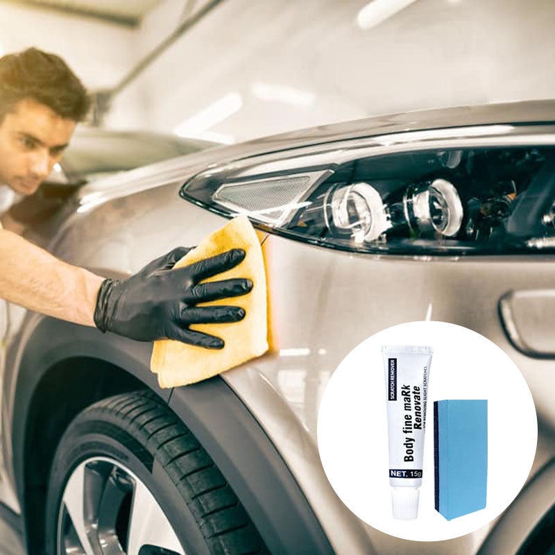 Pasta reparadora de arañazos para coche con acabado impecable