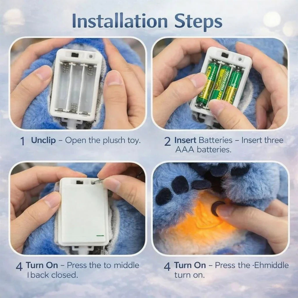 Peluche con función de respiración para bebés y niños | Schnugi