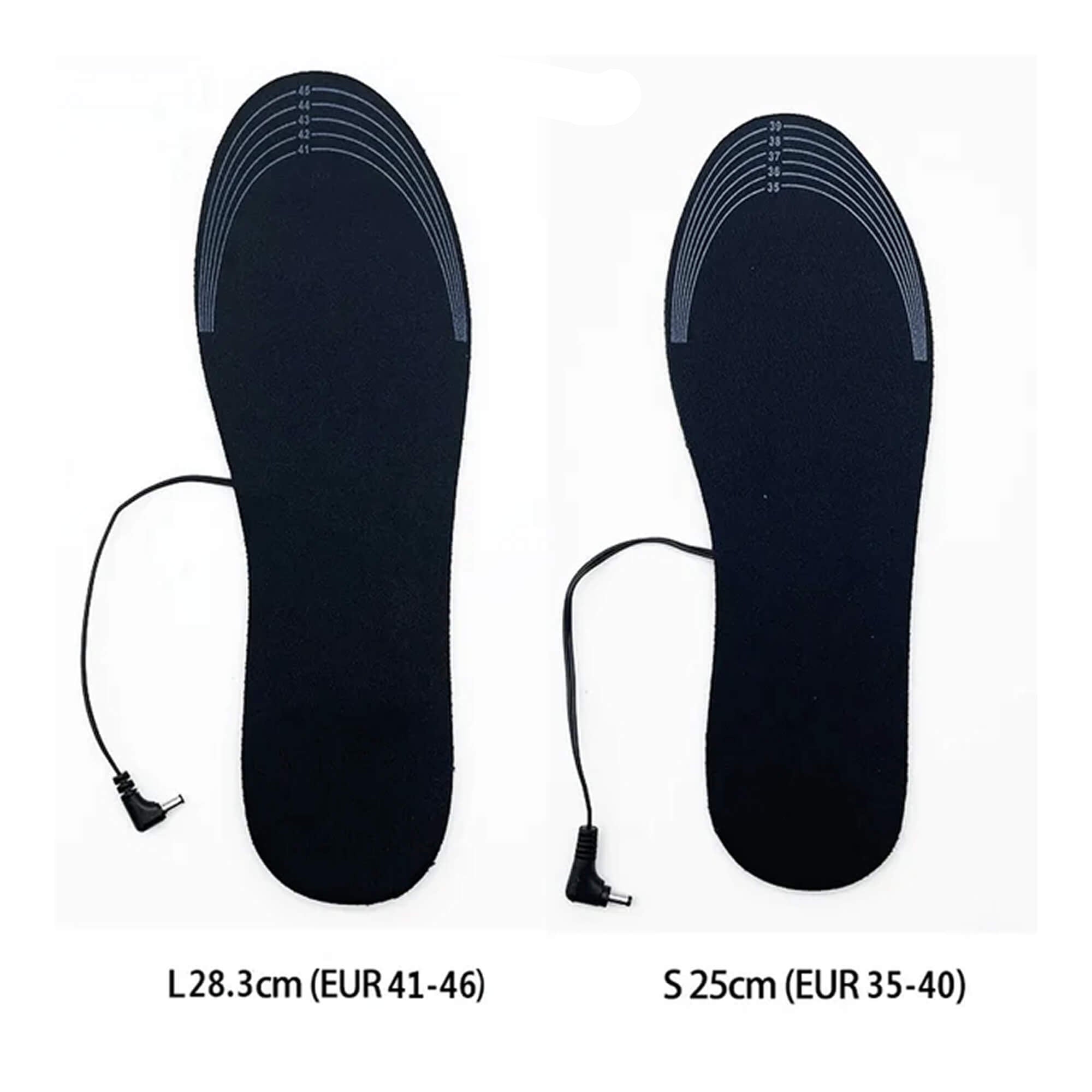 Plantillas térmicas recargables para calzado de invierno