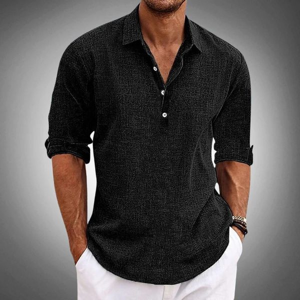 Polo clásico para hombre para primavera y verano