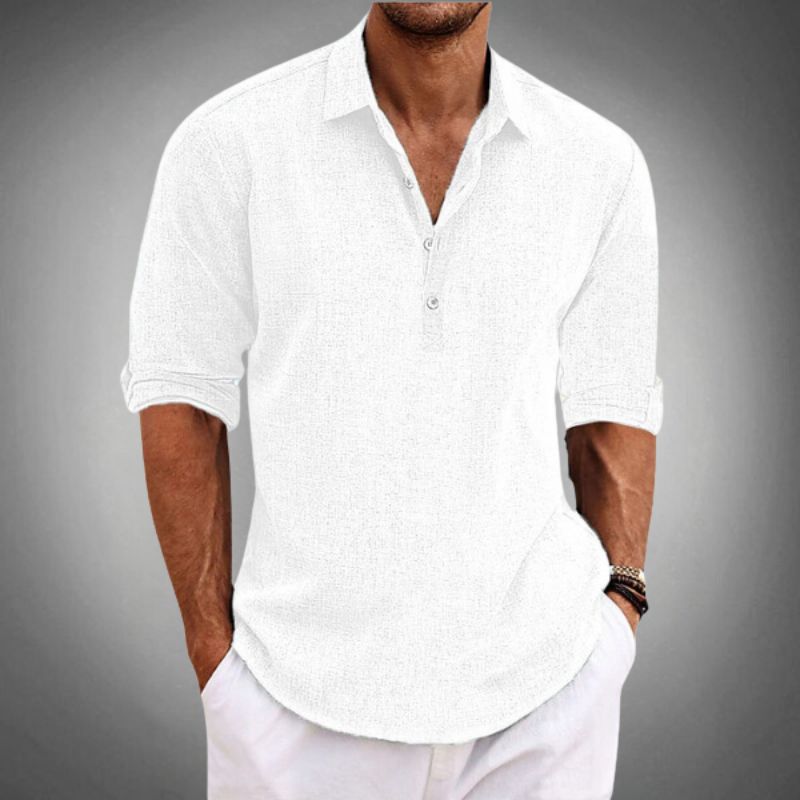 Polo clásico para hombre para primavera y verano