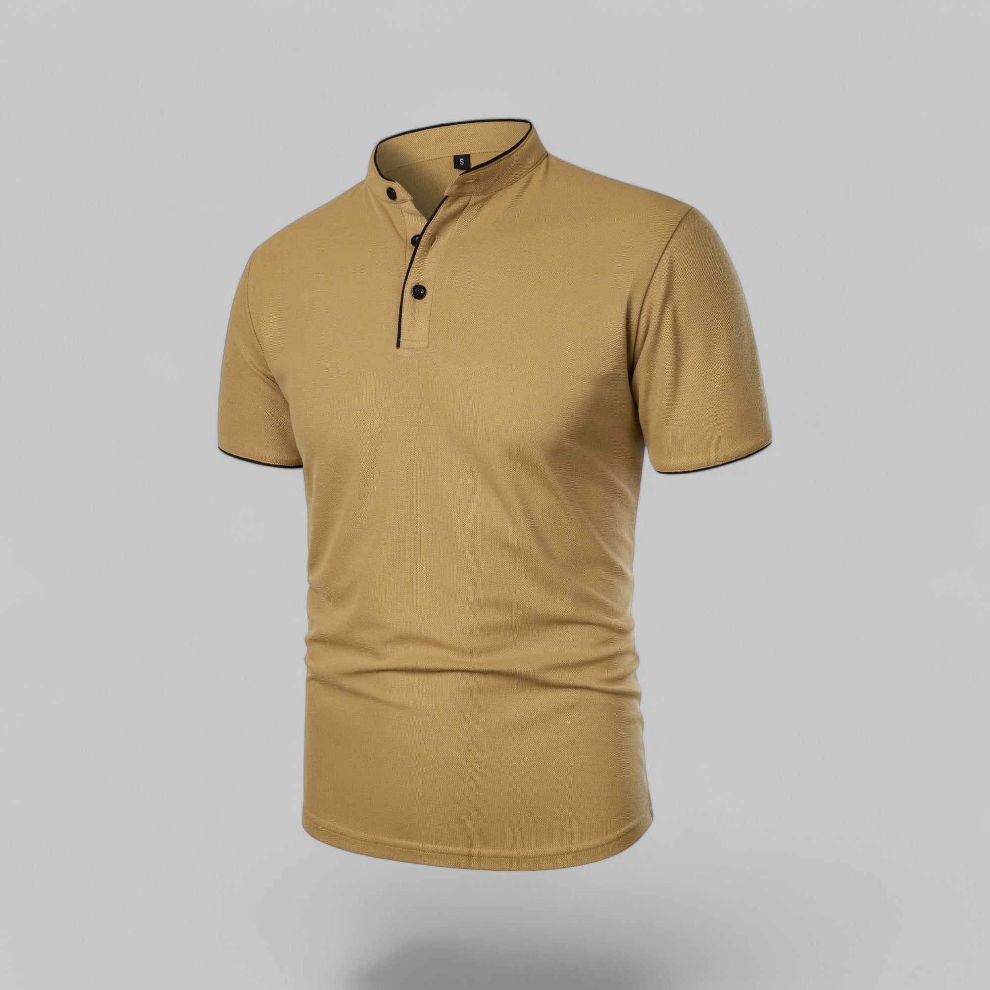 Polo sin cuello para hombre – estilo clásico para cualquier ocasión